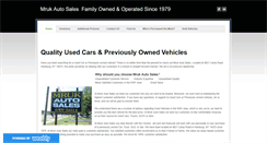 Desktop Screenshot of mrukautosales.com